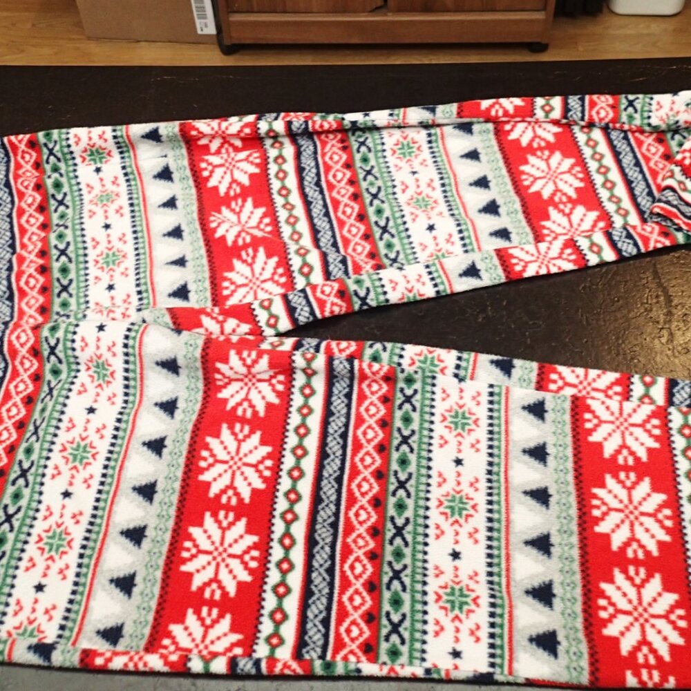 Walmart Brand Ladies Fleece Pajama Pants Size Small  (4-6)